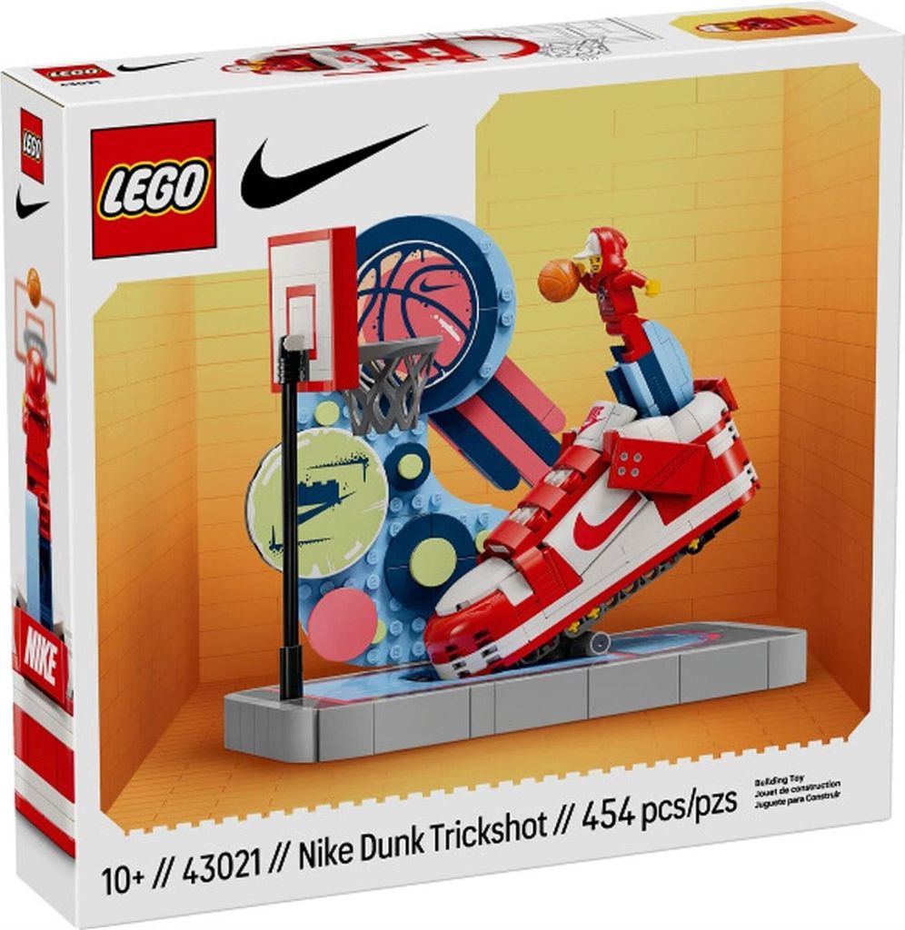 LEGO Nike Dunk Trickshot, 10 Jahr(e), Kunststoff, 454 Stück(e), 676 g