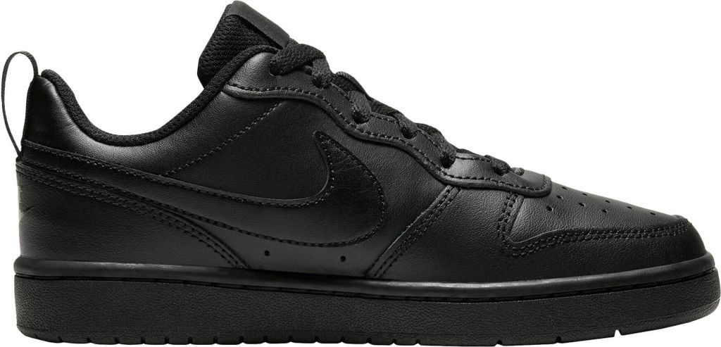 Nike Court Borough Low 2 Zwart - Junior Sneaker - BQ5448-001 nike air force, nike air force 1 low, nike air force dames, nike air force 07, nike ai...