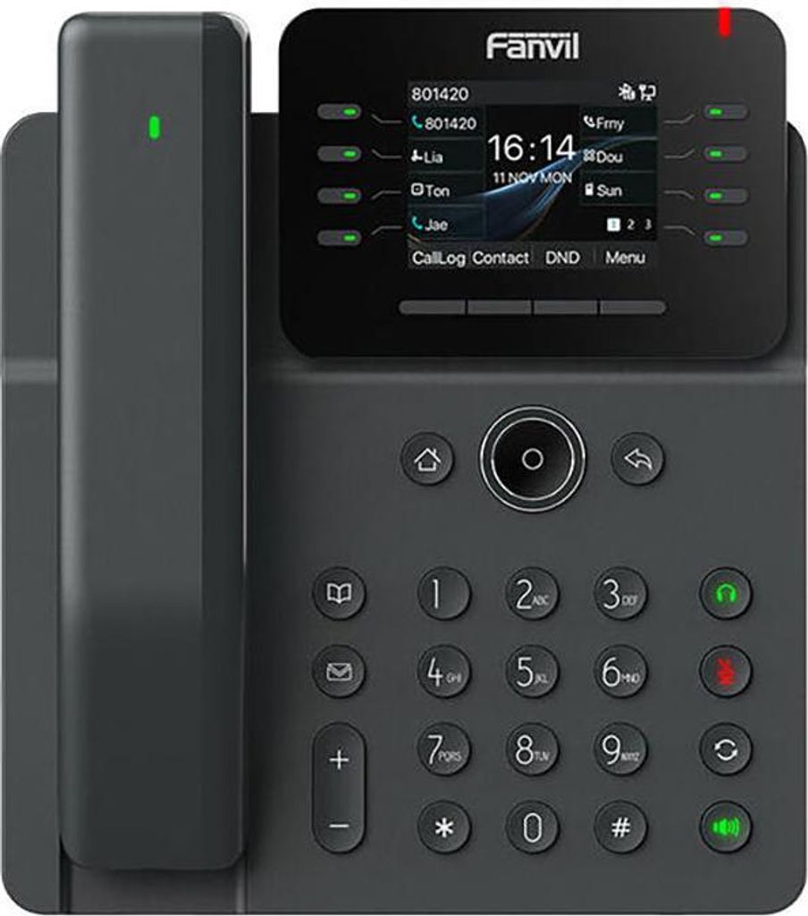 Fanvil V62 Pro, IP-Telefon, Schwarz, Kabelloses Mobilteil, Produktbild 