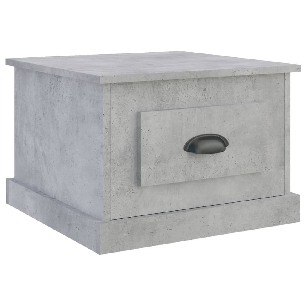 vidaXL Konferenční stolek Concrete Grey 50x50x35 cm Dřevěný Obrázek produktu 