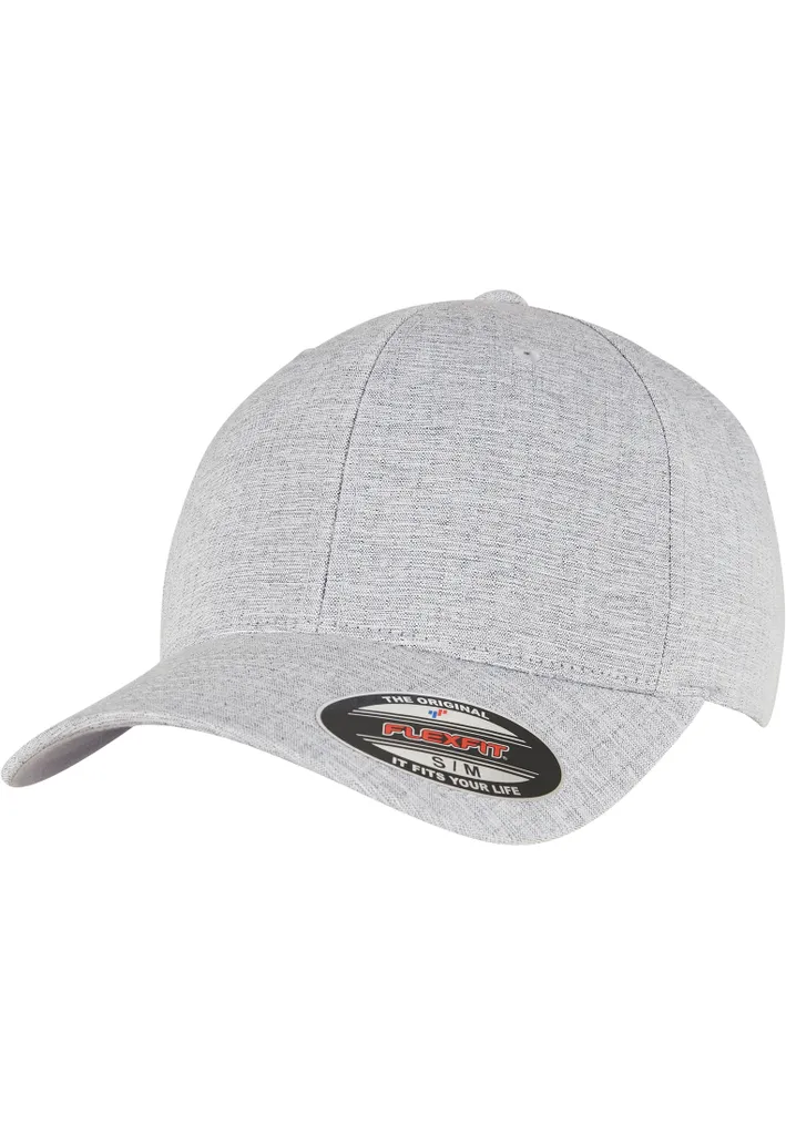 FLEXFIT 6350 Argento Melange L/XL - Cappellino Sportivo Traspirante