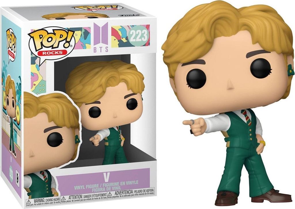 Figurka winylowa Funko Pop! BTS Dynamite V - oficjalny Obrázok produktu 