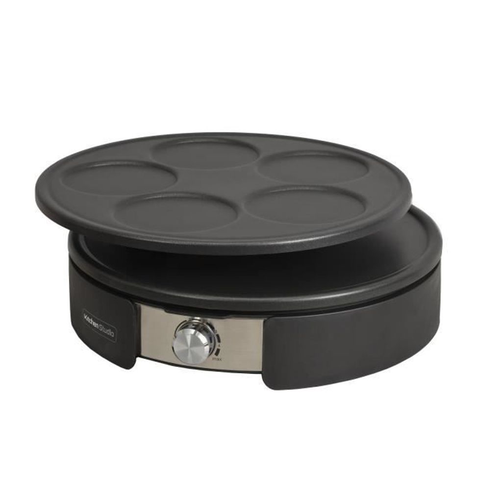 KitchenChef KSLW170F, 1 Crepe(s), Schwarz, 37 cm, Produktbild 