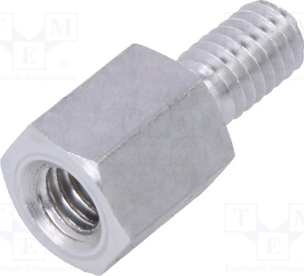 10x Distanzmuffe mit Gewinde Innengew: M4 8mm Außengew: M4 236X08 Distanzelemente