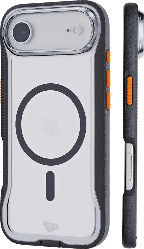 Protection iPhone Tech21 EvoPro Coque Rigide Noire Compatible MagSafe - 3