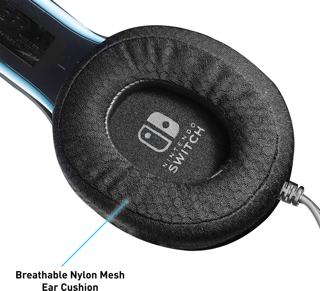 Casque Stéréo LVL40 PDP 500-162-EU-BLRD pour Nintendo Switch Bleu et Rouge - 4