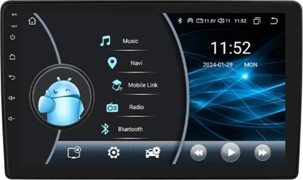 Autoradio mit Bluetooth und CarPlay – für Citroën Berlingo B9 und Peugeot Partner (2008–2019) – kompatibel mit Apple und Android – Stereo...