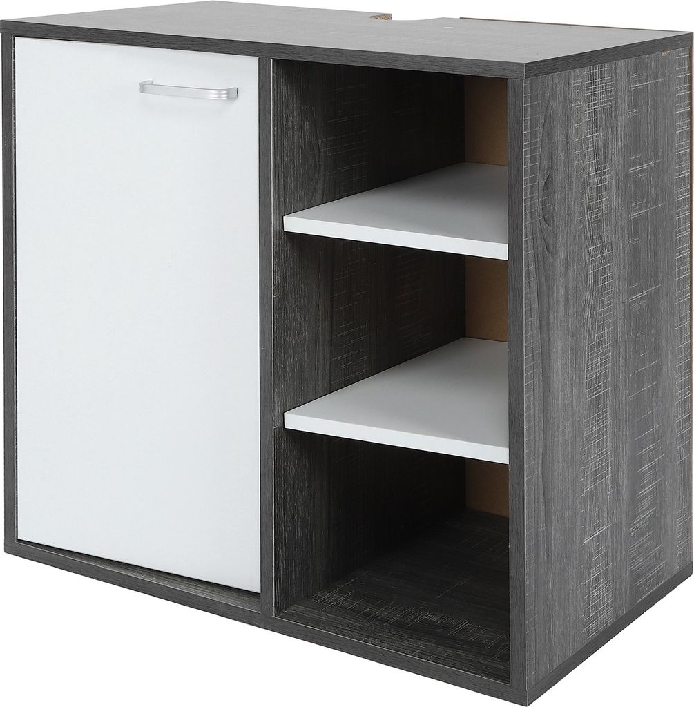 Badezimmer unter Waschbecken Schrank Storage Organizer mit einzelnen Tür offene Regale Schrank Möbel