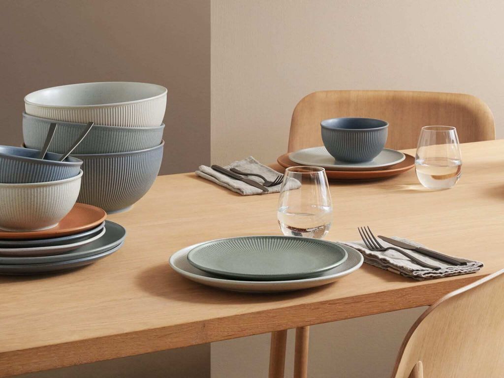 Crow Canyon Home Großer Krug, Langlebiges Emaillegeschirr - Perfekt Für Den Täglichen Gebrauch Und Aktivitäten Im Freien, Spülmaschinenfest Für Einfache Reinigung, Blau