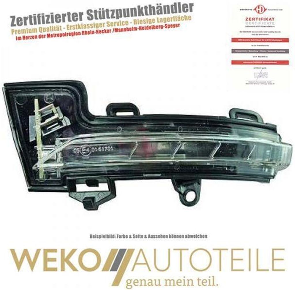 ZusatzBlinker links DIEDERICHS 7832327 für SKODA