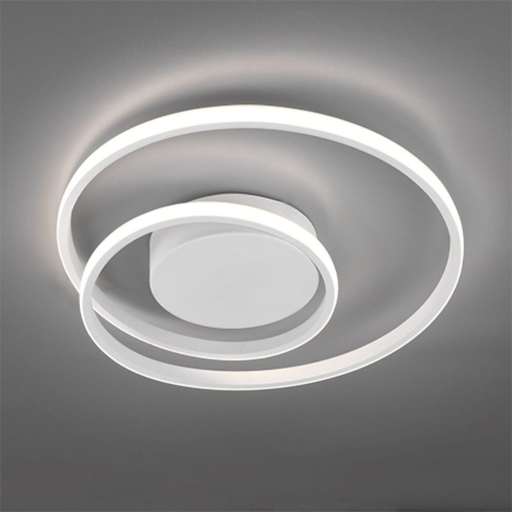Reality Zibal LED Deckenleuchte  22W ⌀39cm dimmbar Weiß Produktbild 16