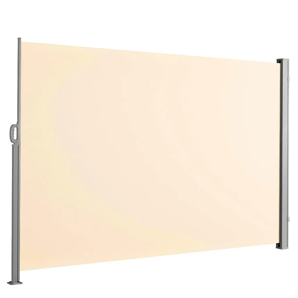 Tenda Laterale Protezione Bambini e Privacy Floordirekt 160x300 Beige