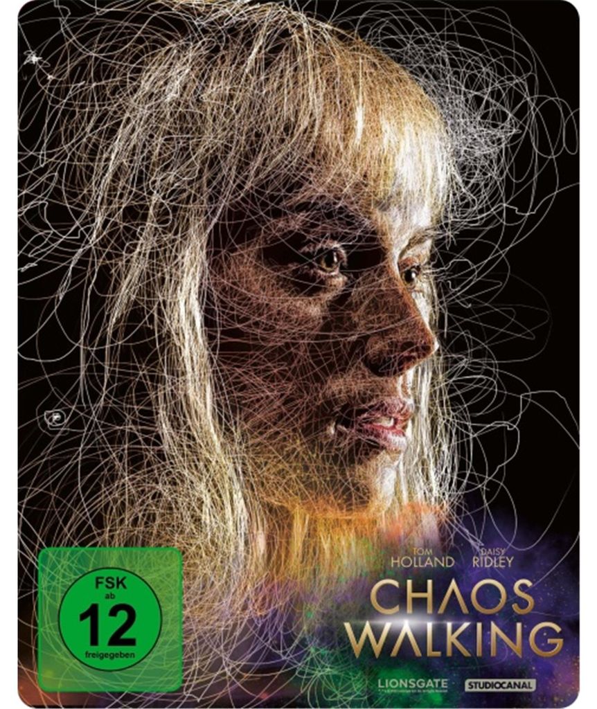 PLAION Chaos Walking - Limited Steelbook Edition (4K Ultra HD+Blu-ray), Film, Blu-ray, Deutsch, Englisch, 109 min, CHAOS WALKING, Science fiction