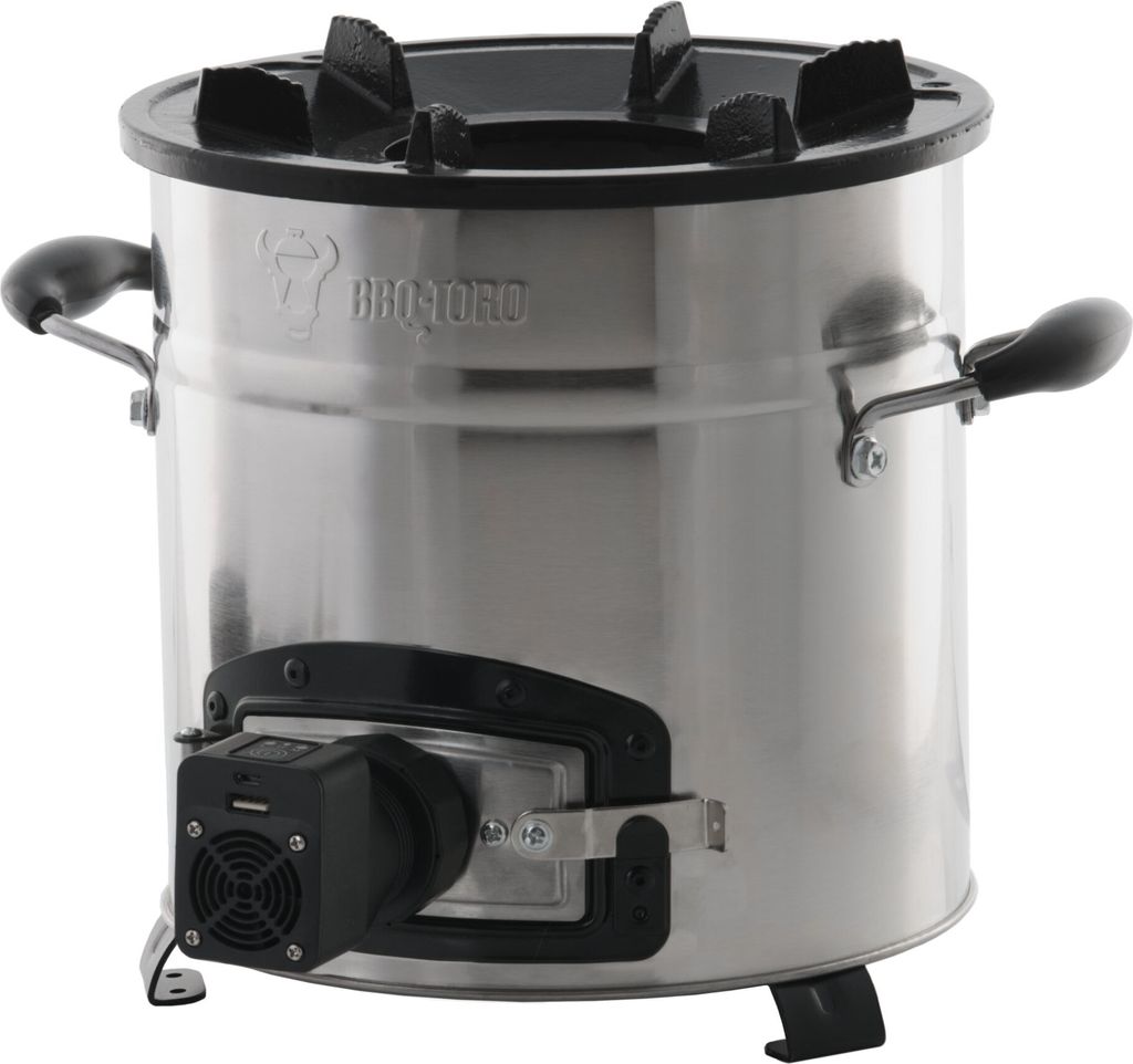 BBQ-Toro Raketenofen RAKETE #3 aus Edelstahl für Outdoor Produktbild 