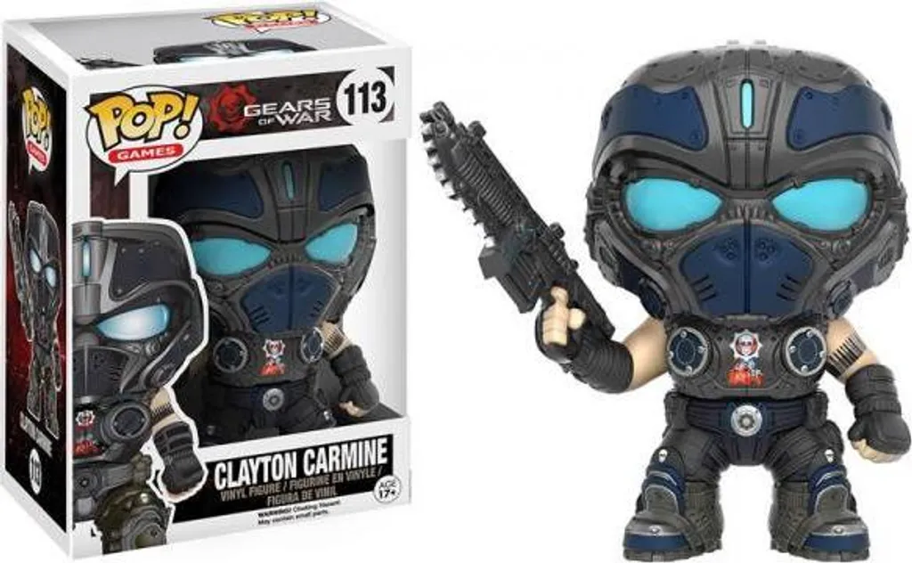 Complétez votre collection Funko Pop Gears of War avec Clayton Carmine 318