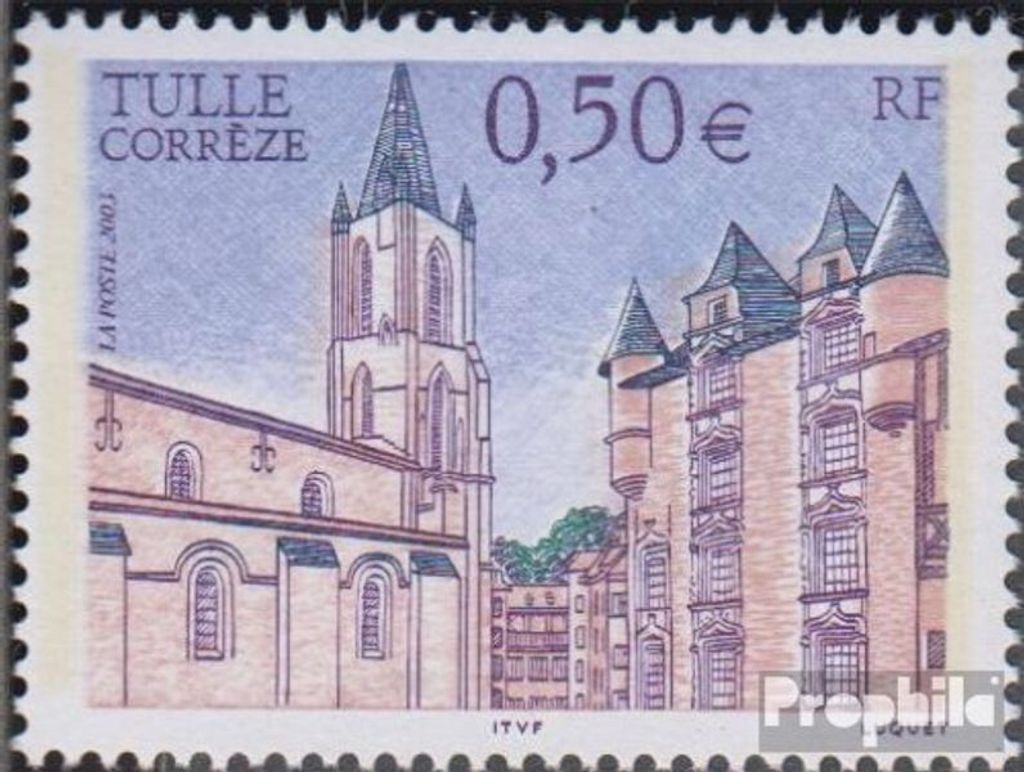 Briefmarken Frankreich 2003 Mi 3722 (kompl.Ausg.) postfrisch Tourismus