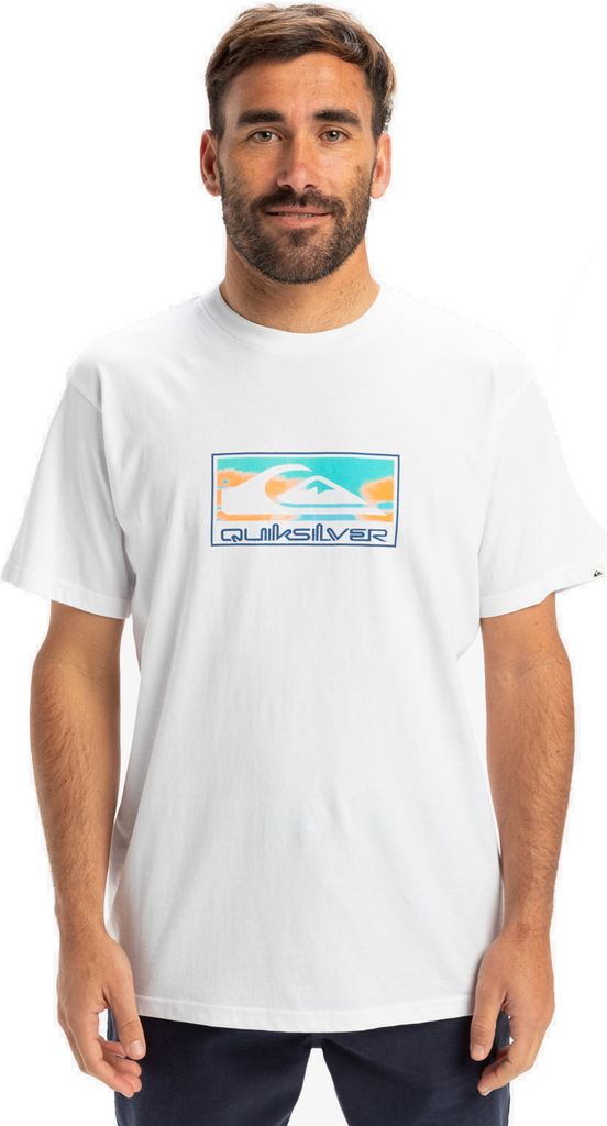 Quiksilver T-Shirt Ev Gradient Box White : XL Größe: XL