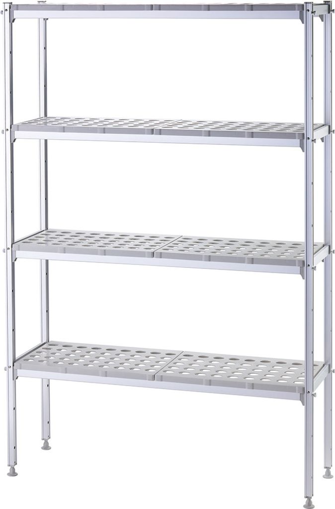 Lagerregal m. GN 1/1 - Aufnahme 1120x360x180mm