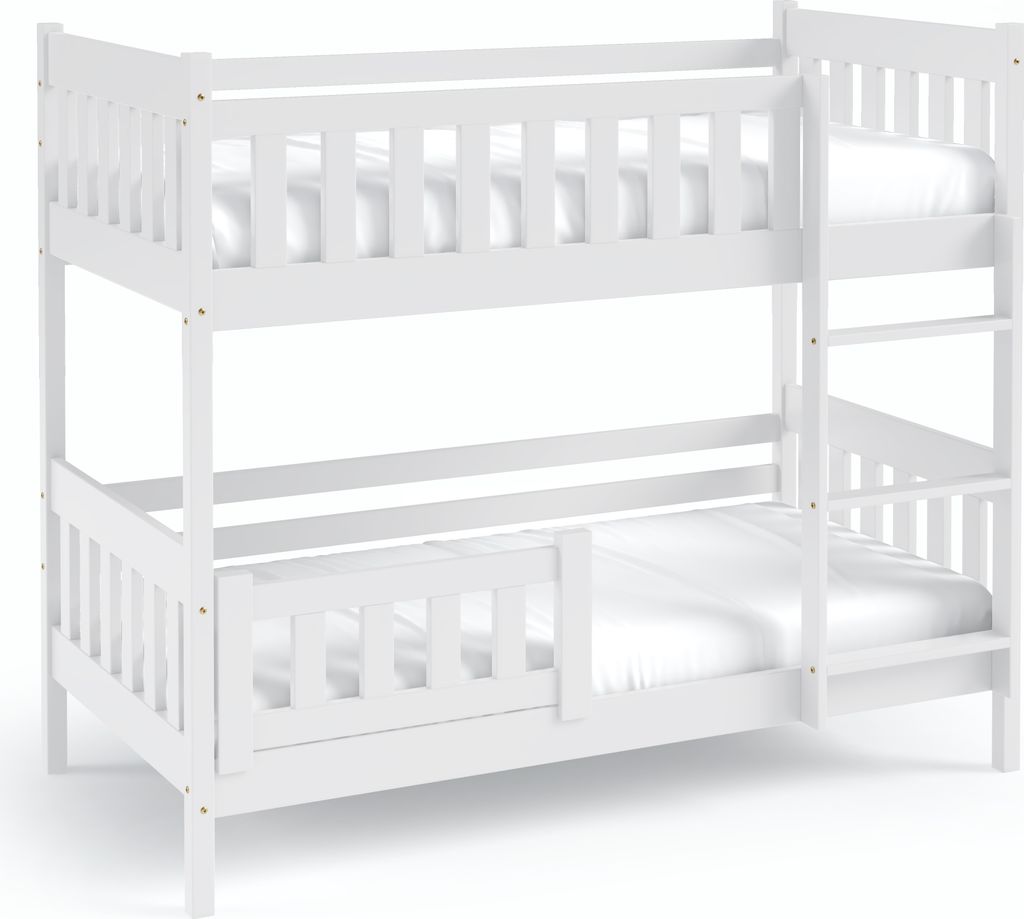 Masseno Etagenbett LUCIA 80x160 cm mit Rausfallschutz, Produktbild 2