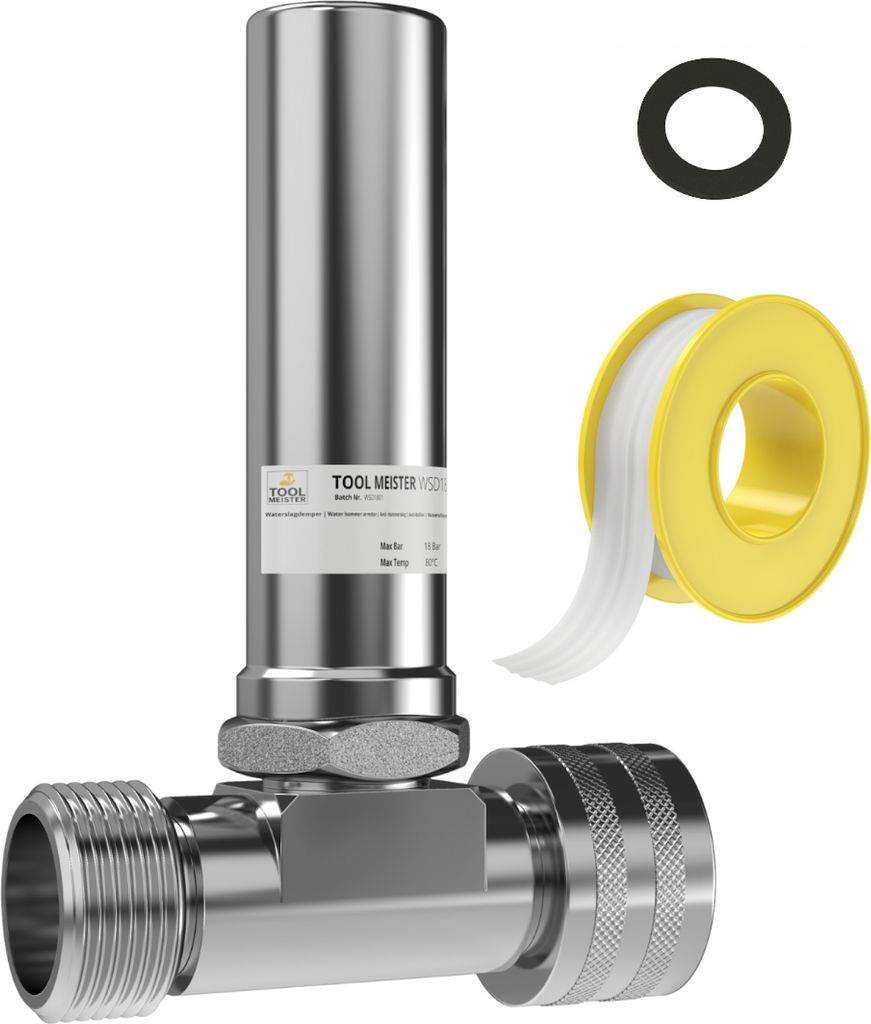 Brosmen Tool Meister WSD18 Wasserschlagdämpfer - 3/4" Produktbild 