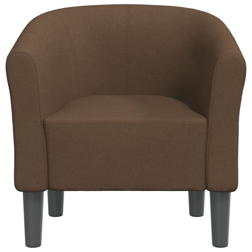 "im Sonderangebot"Einzelsessel moderne - CLORIS - Relaxsessel - Clubsessel, Braun Stoff - 70 x 56 x 68 cm - DEMöbel4624235