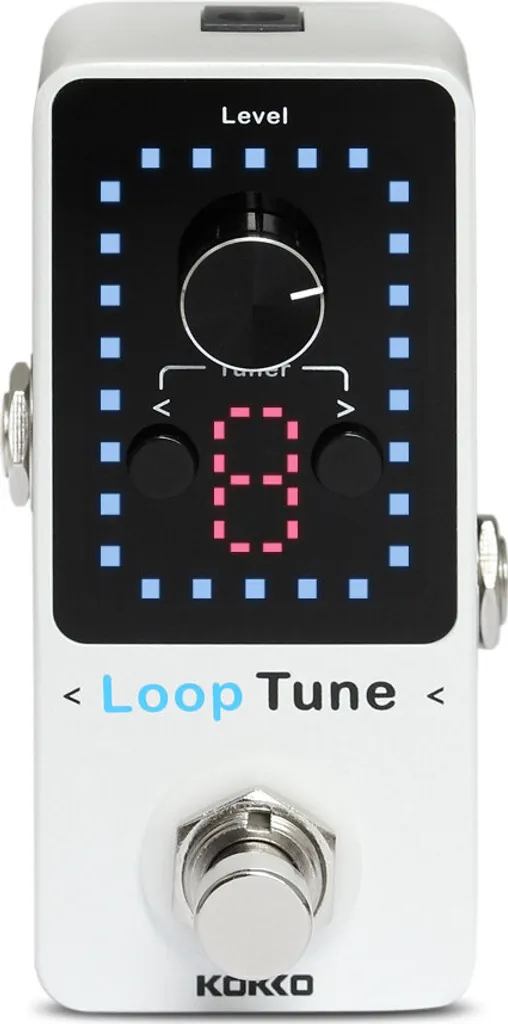 Pédale looper 9 boucles Kokko FLP-2T avec écran LED couleur
