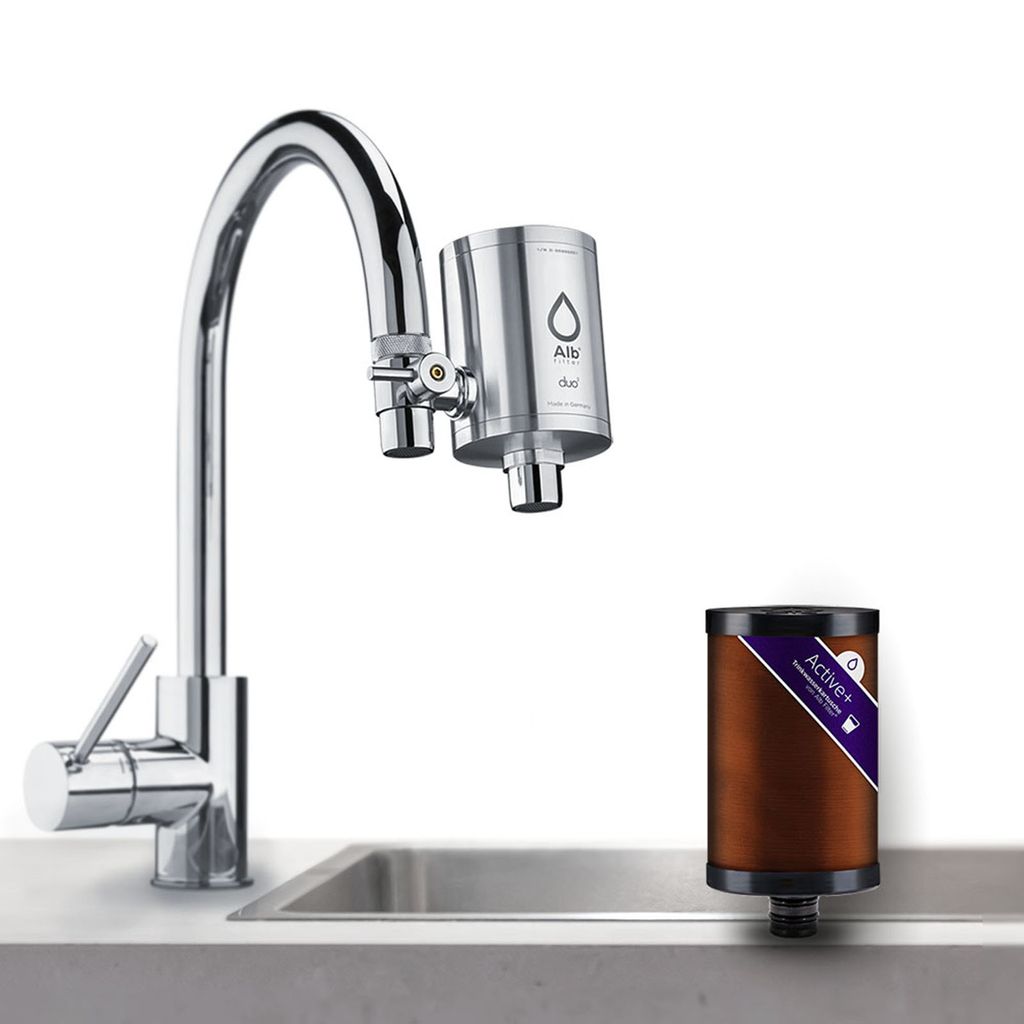 Alb Filter Duo Active Plus+ Wasserfilter für den Wasserhahn