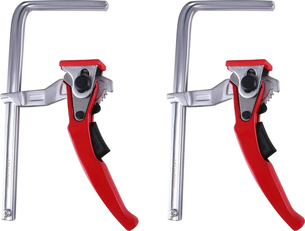 Butée de guidage réglable en aluminium - Lot de 2 pièces 160 x 60 mm