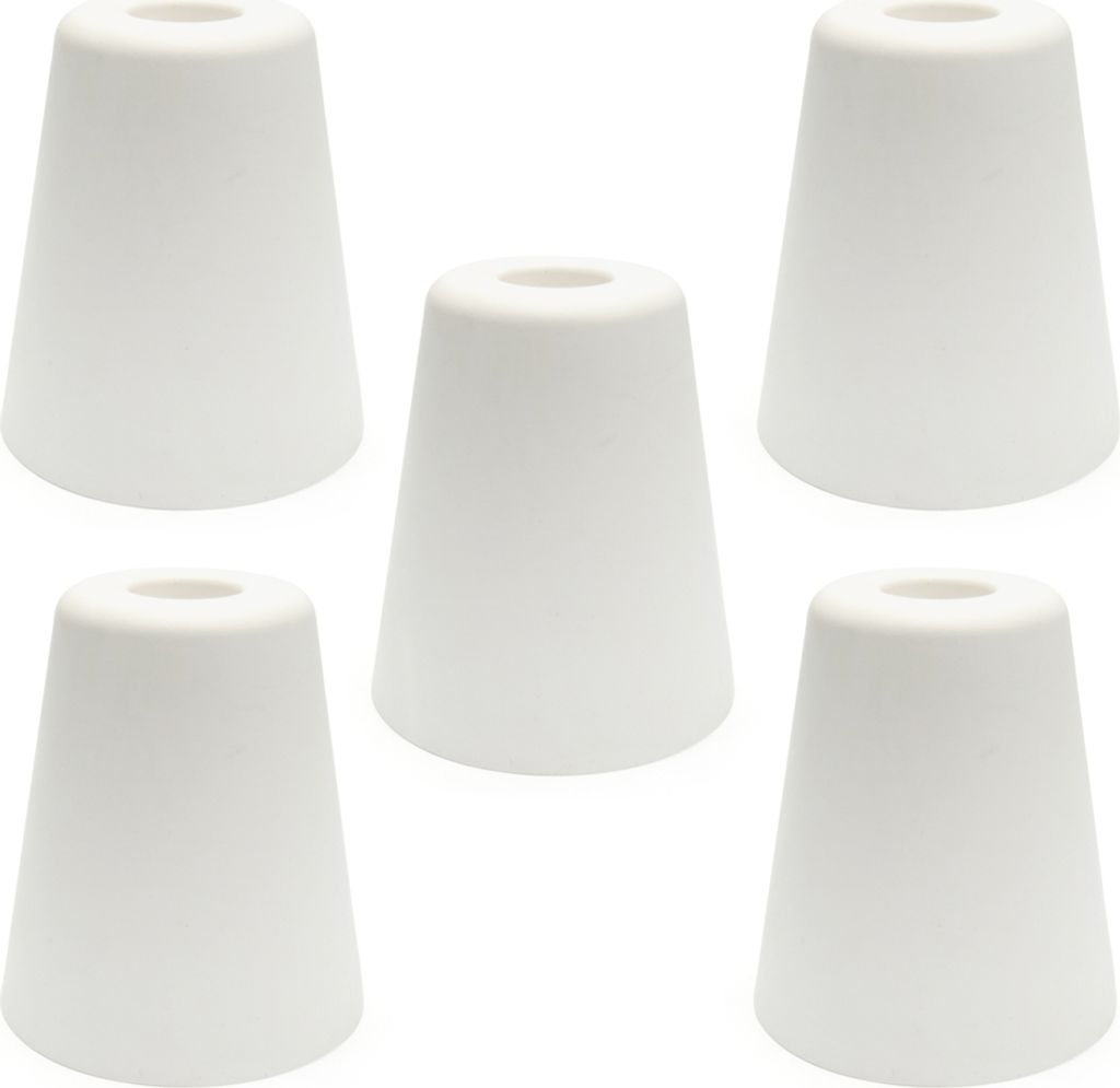 5x sossai Türstopper NTS8 | HANS | Weiß