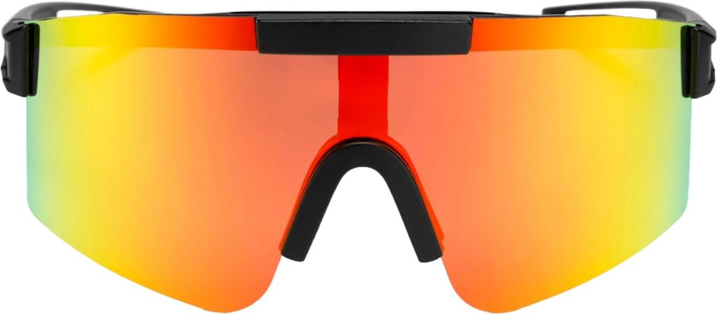 CHPO Sonnenbrille Luca black red mirror
