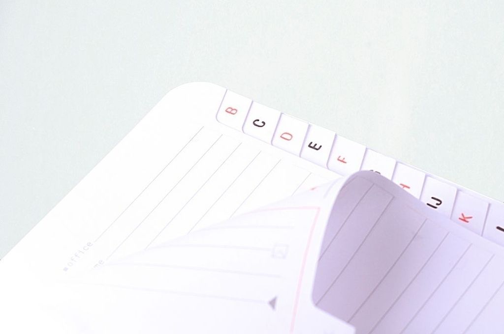 Rhodia 5x Adressbuch A5 Rhodiactive, 80 Bl 90g, Spiralbindung Schwarz 119970C