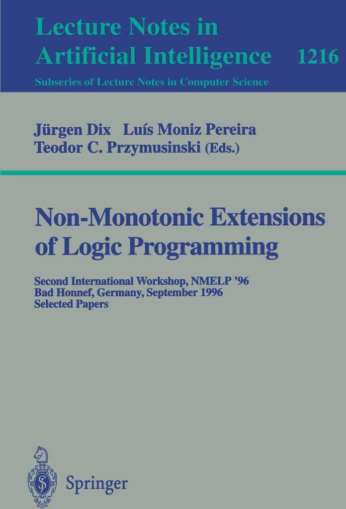 Non-Monotonic Extensions of Logic Programming