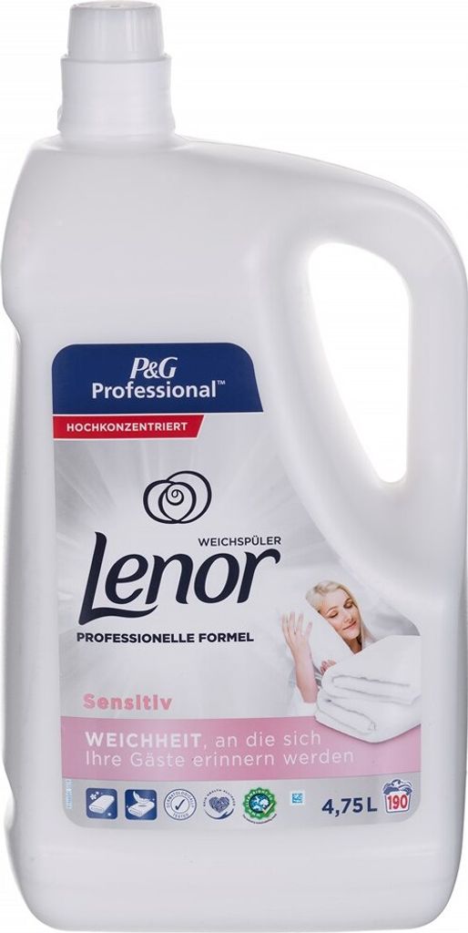 Lenor Professional Weichspüler Sensitiv, 1 X 4.75 L, Produktbild 1