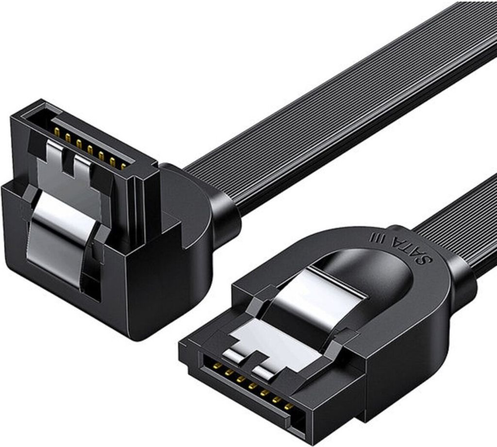 UGREEN kabel kątowy SATA 3.0 0.5m czarny (US217) Zdjęcie produktu 