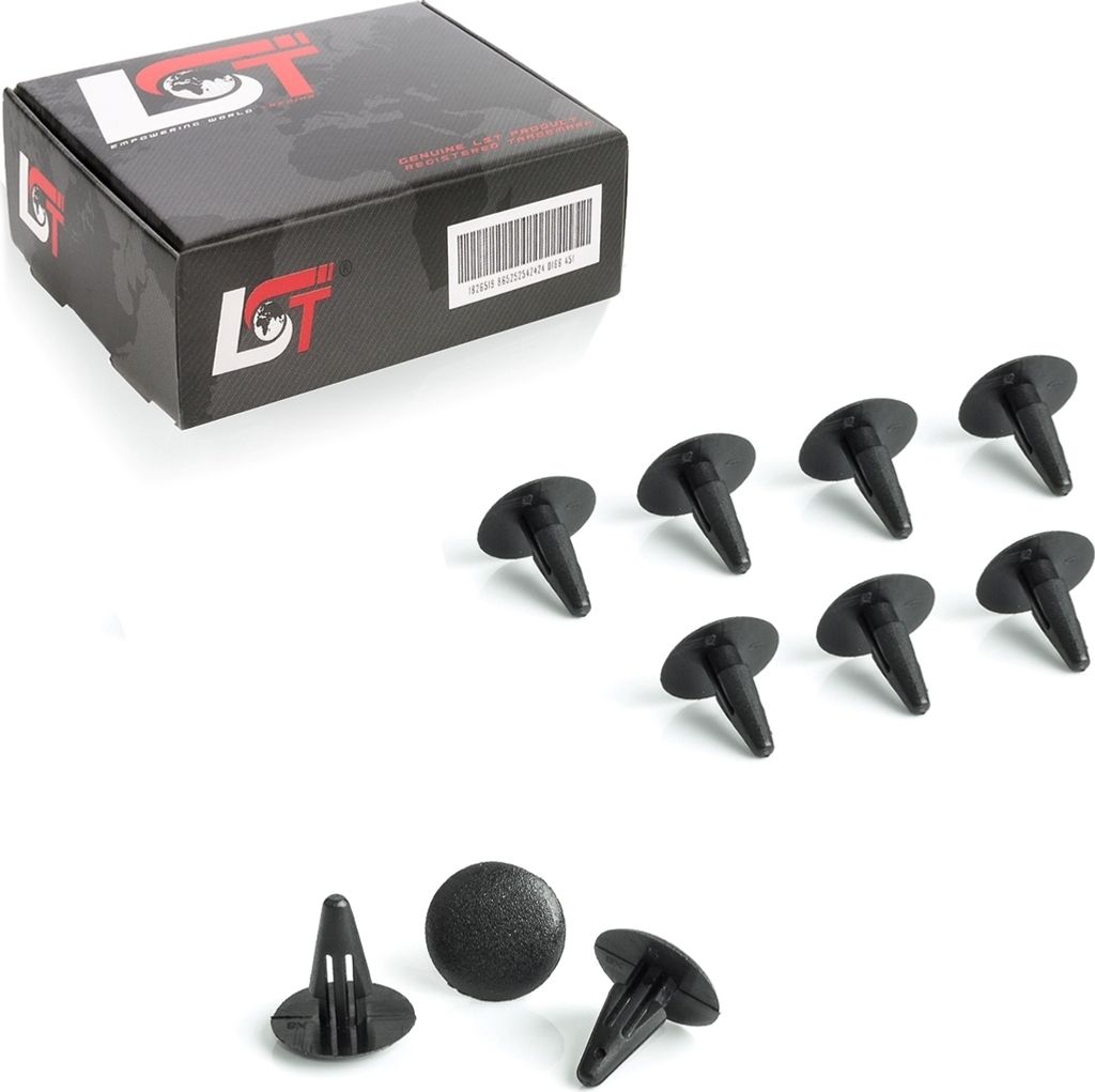 10x Motorhauben Frontklappe Befestigungs Clips für Toyota Corolla Land Cruiser