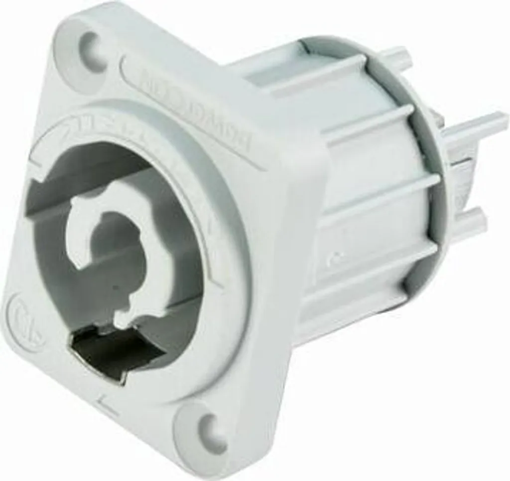 Embase secteur PowerCon NAC3MPXXB Neutrik pour Châssis Audio et Vidéo