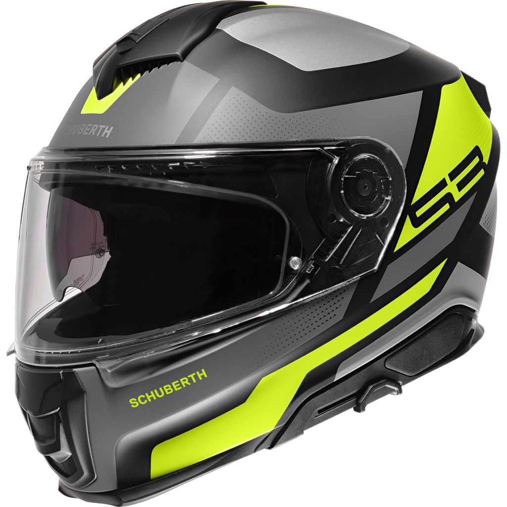 Schuberth S3 Daytona Helm, gelb/grau, XS (52/53)