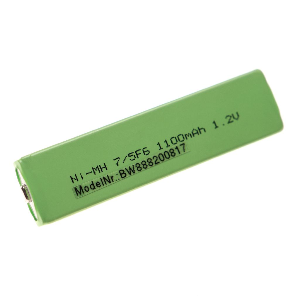 Akku-Zelle 7/5F6, Button Top, Ni-MH 1.2V 1100mAh Zdjęcie produktu 