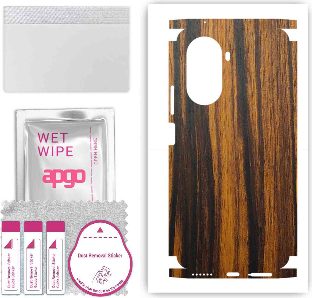 apgo Rückseite + Seiten Schutzfolie, Skin, kompatibel mit Huawei Nova 10 SE, Hinten Displayschutzfolie aus Vinylfolie, kratzfest, einfache Montage...