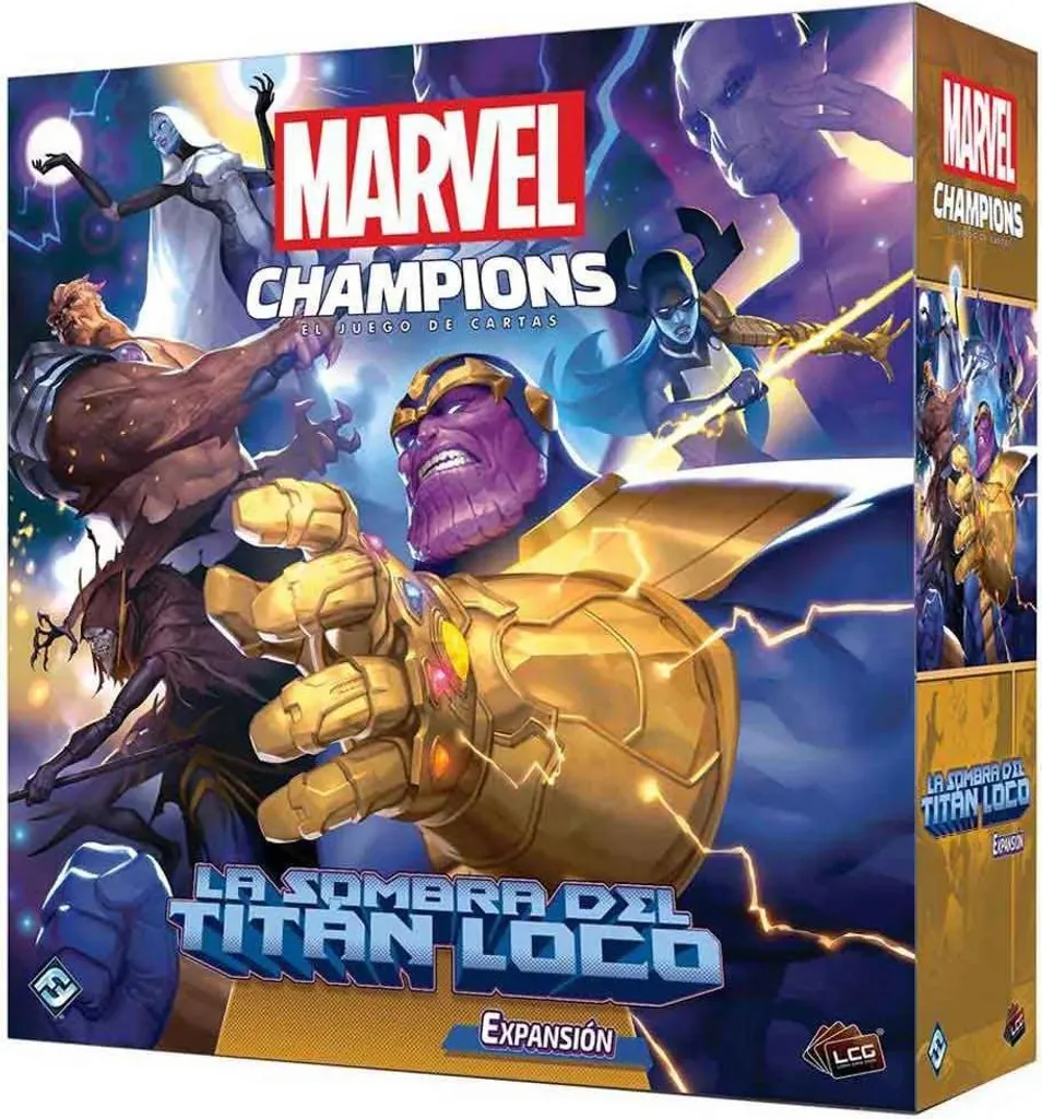 Extension Marvel Champions Jeu de Cartes pour Soirée Geek La Sombra Titan