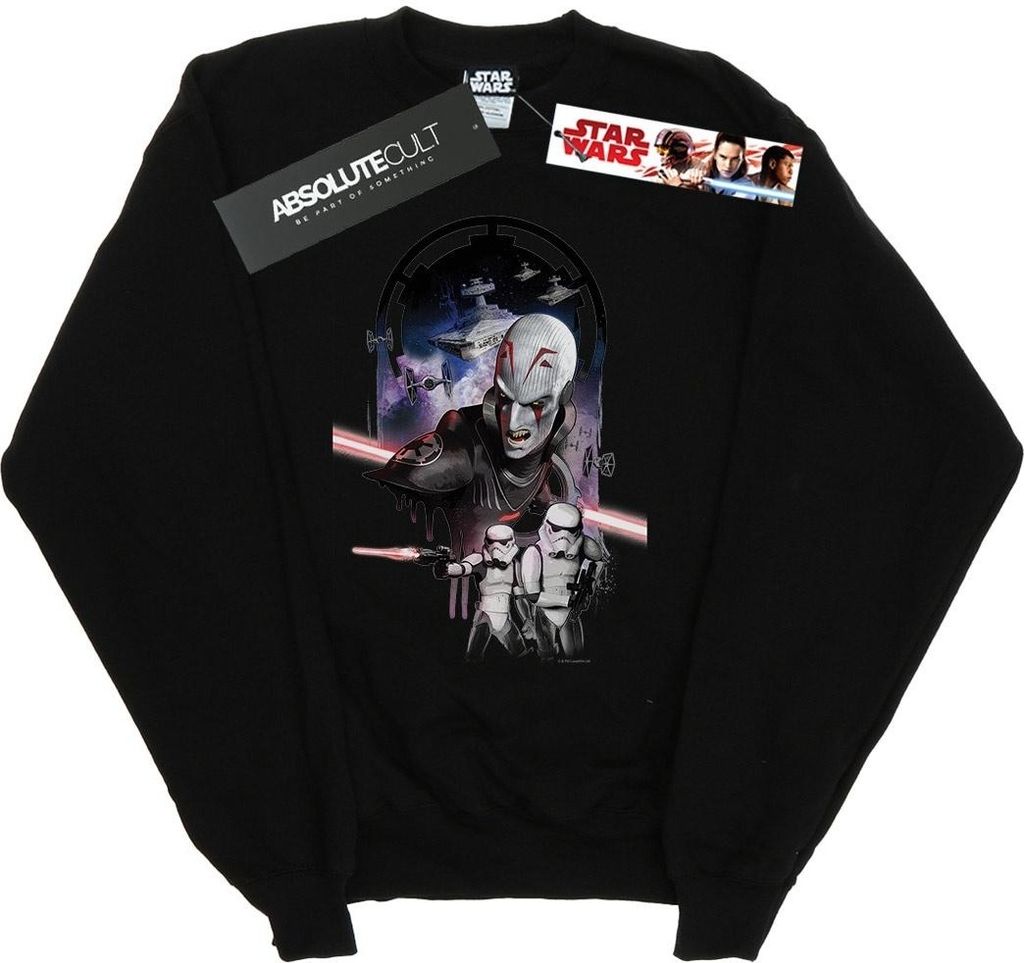 Star Wars - "Rebels The Grand Inquisitor" Sweatshirt für Herren BI46806 (S) (Schwarz)