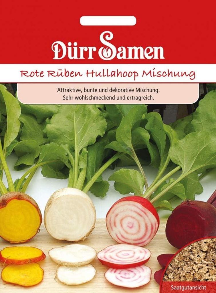 Dürr-Samen - Rote Rüben Hullahoop Mischung - Saatgut - 0949 Produktbild 
