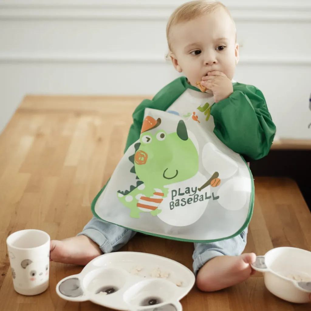 Scheda Tecnica Set Pappa BOCIOLAND Panda Melamina - Resistente e Sicuro - 8