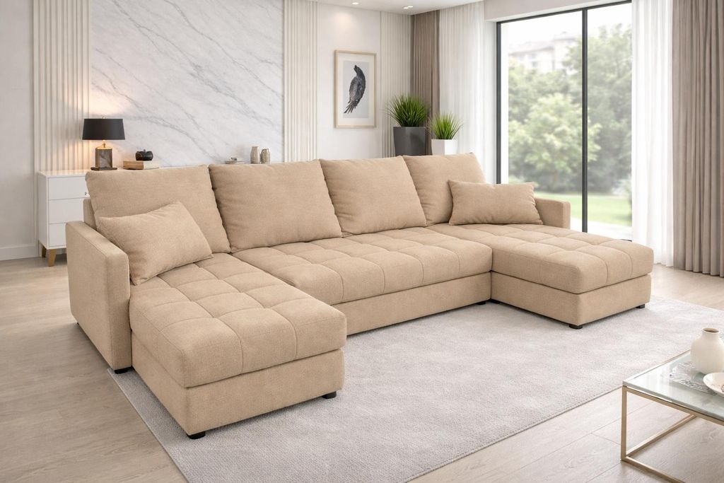 Aurelia U Wohnlandschaft – Ecksofa in U-Form mit Produktbild 