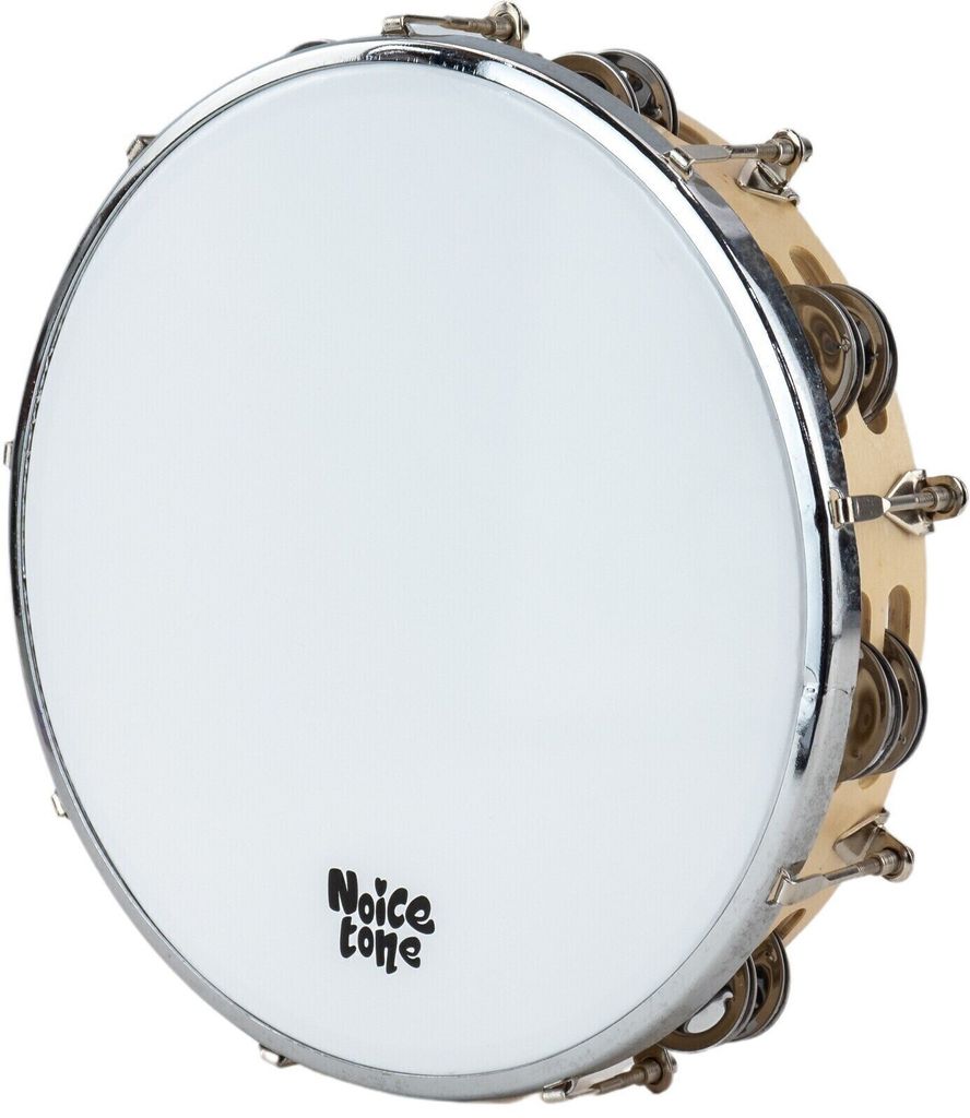 Noicetone D022-1 25x5,5cm Natural 9,84" Fellbezogenes Tambourin