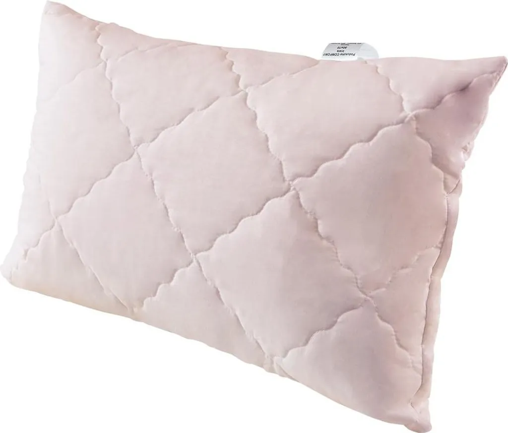 Oreiller antiallergique rose 50x70 matelassé fini les éternuements