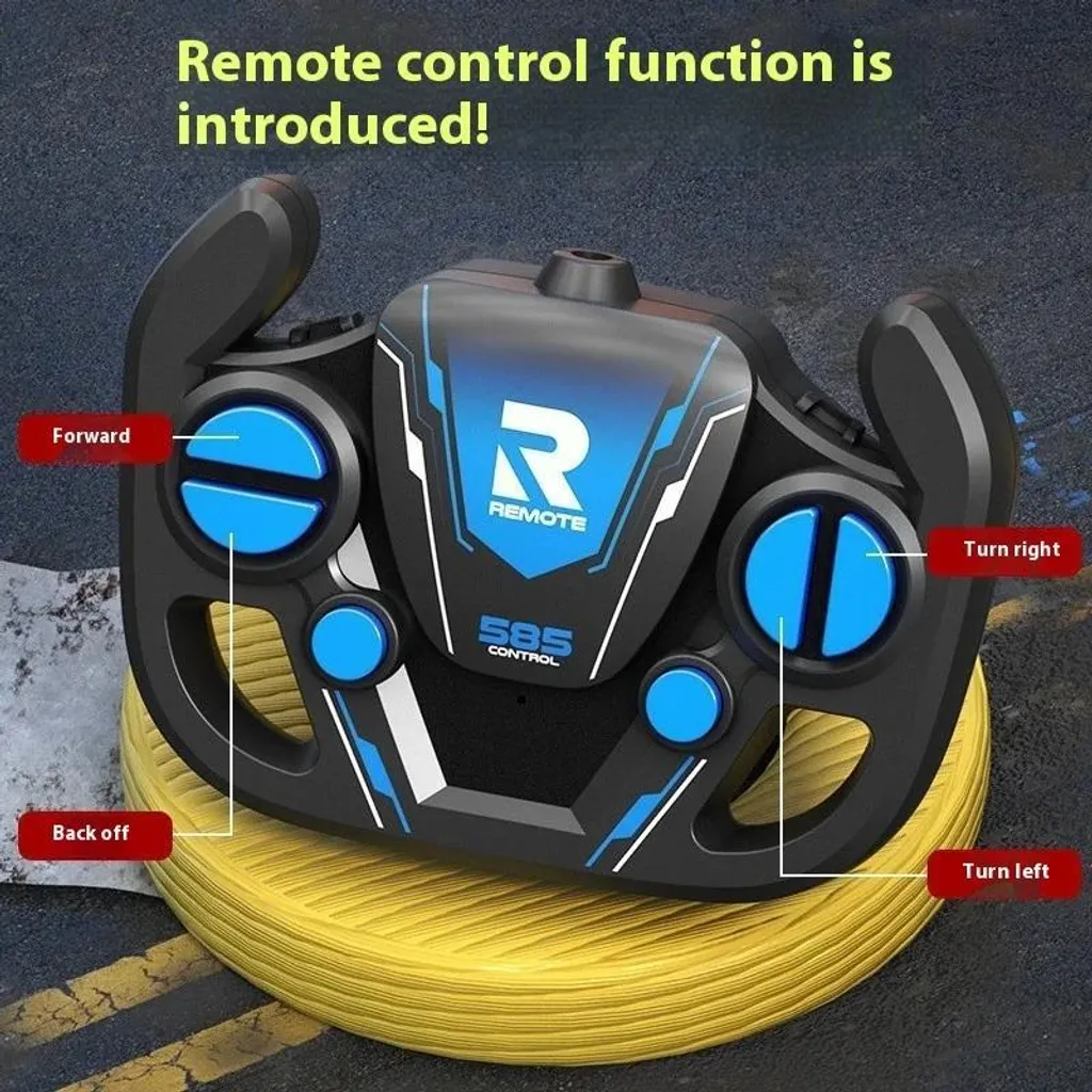 Voiture de sport RC pour enfant et adulte drift 20m de portée modèle vert