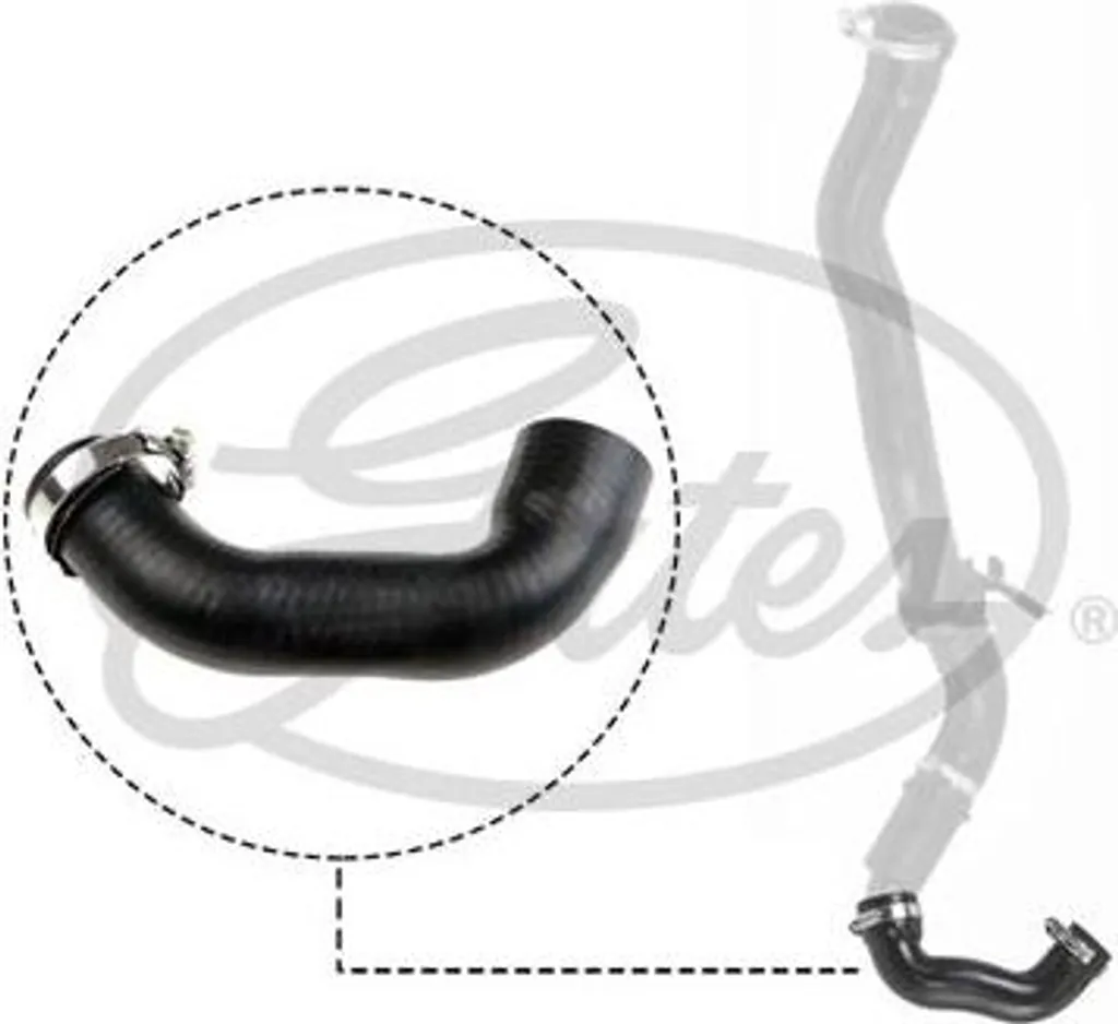 Tuyau d'air de suralimentation GATES 09-0810 OE 8200459060 pour Logan