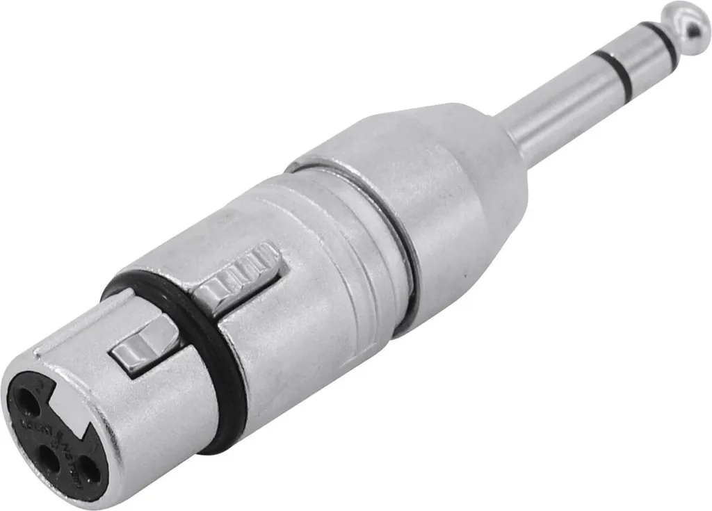 Adattatore XLR(F)/jack(M) stereo NA3FP