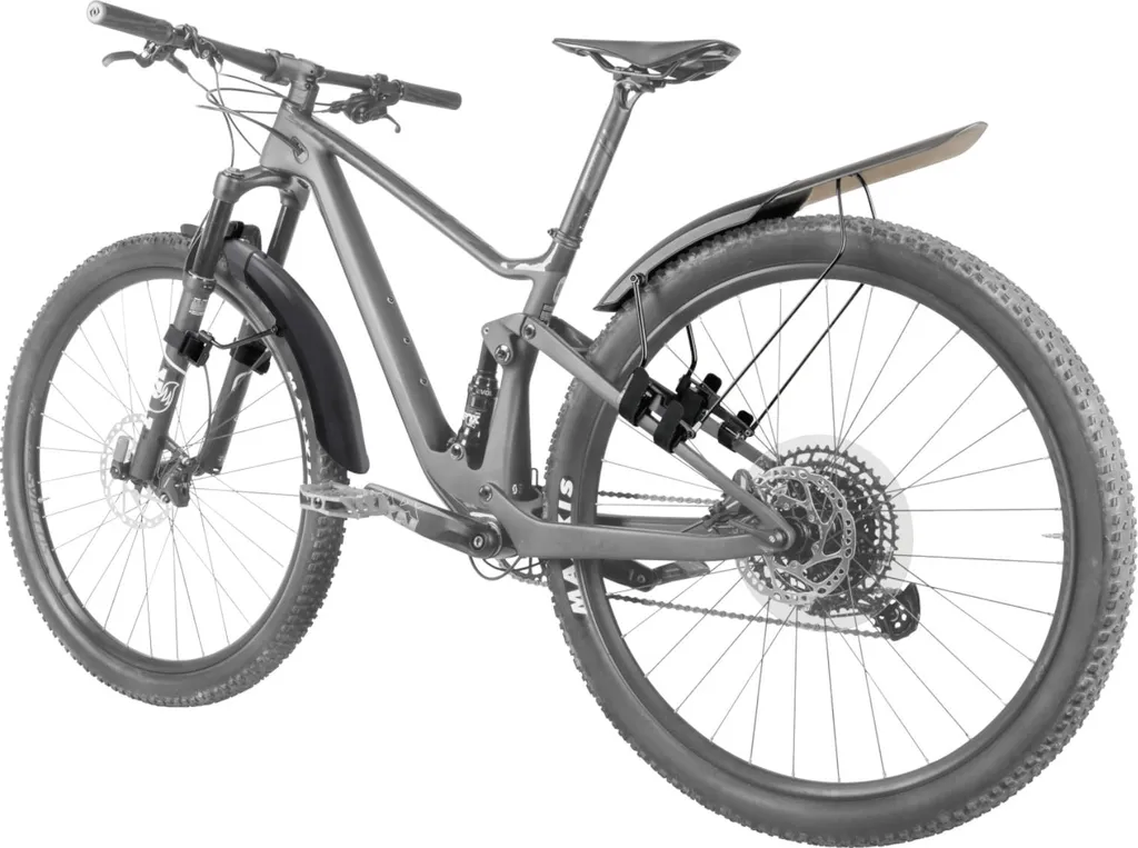 Garde-boue VTT Topeak TetraFender M1 M2 à fixation rapide velcro - 8